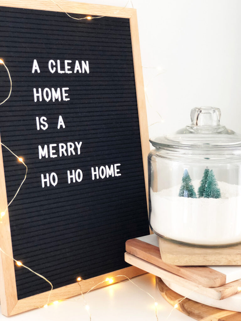 Reminders image a clean home is a merry home